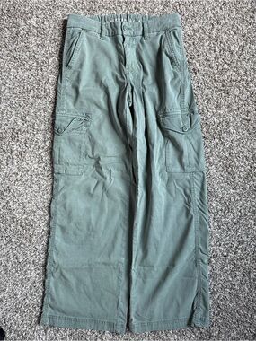American Eagle Womens Mid-rise Wide Leg Pants